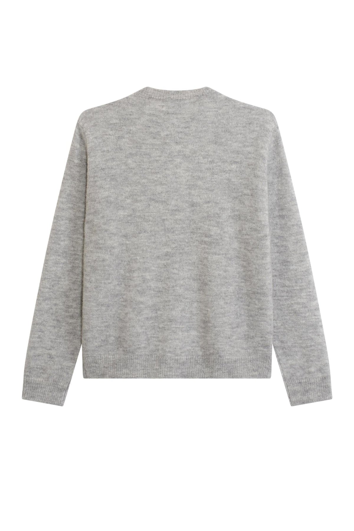ArnieSays: COCO Lt Grey Melange Genser