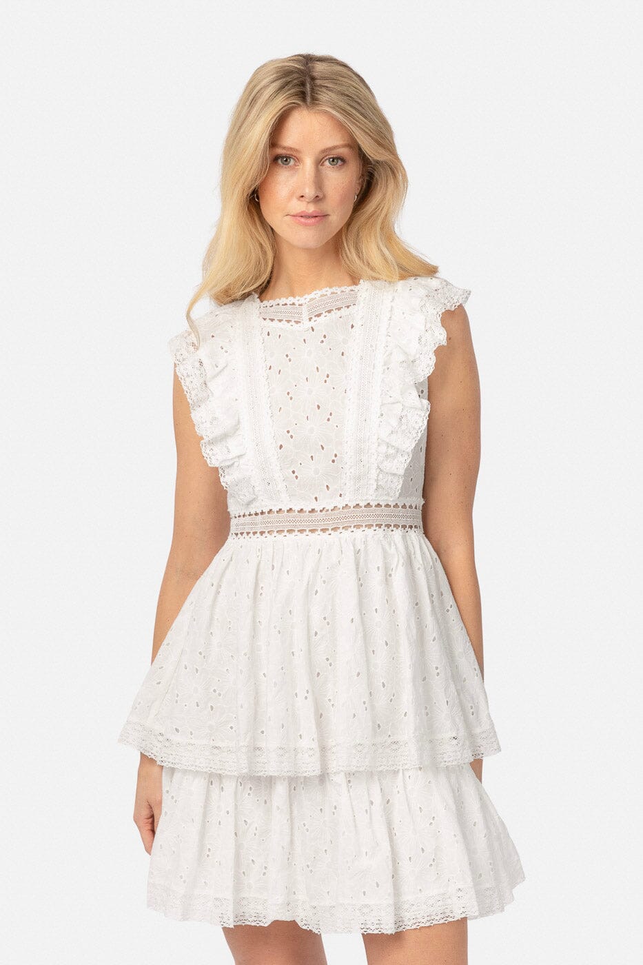 Love Lolina Irina Dress White Kjole