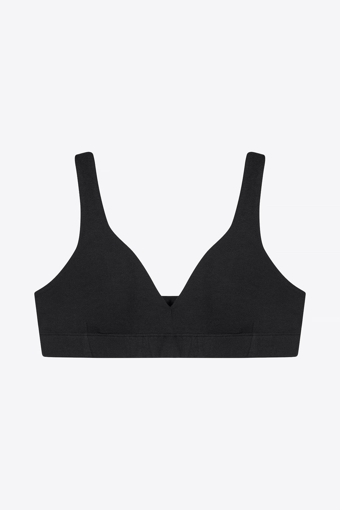 Bread and Boxers Padded Soft Bra Black Undertøy