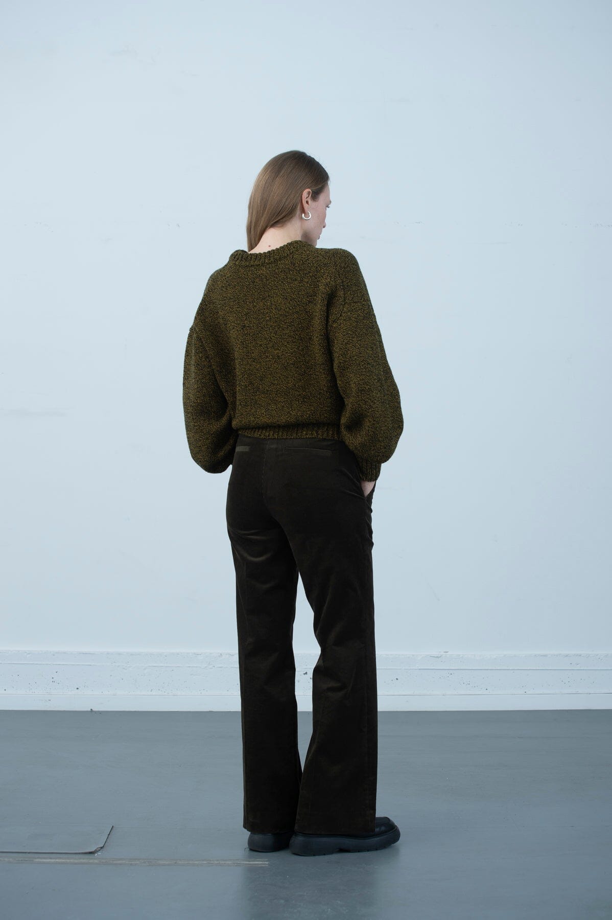 ArnieSays: Pierce Heavy Corduroy Army Green Bukse
