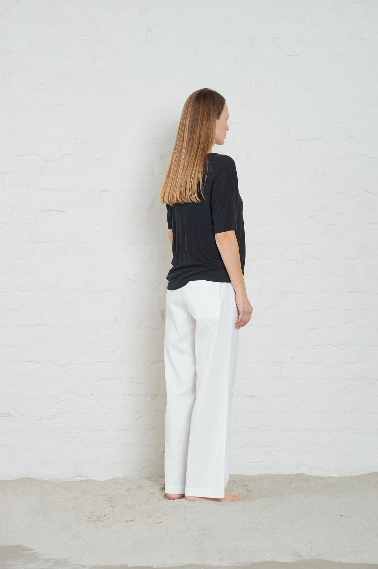 ArnieSays: Monet Linen Black T-shirt