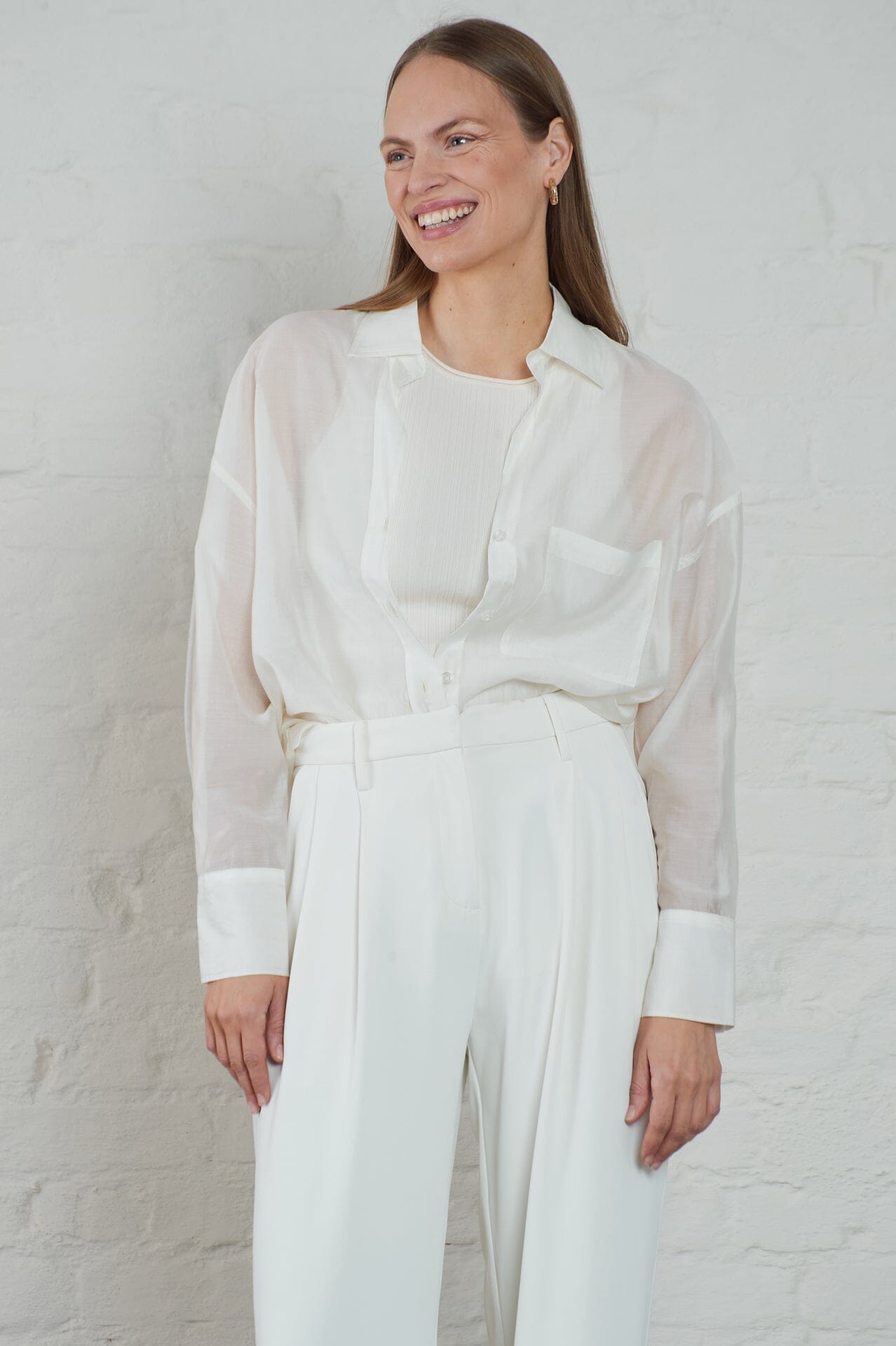 ArnieSays: Rocha Sheer Offwhite Skjorte
