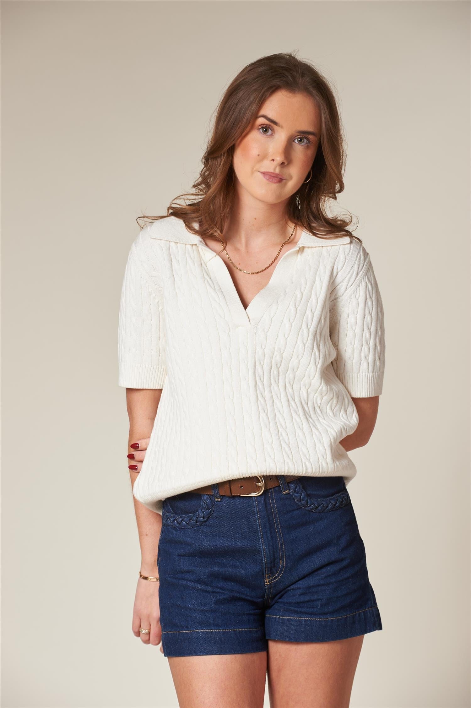 ArnieSays: CLEMENT Cable Offwhite Genser