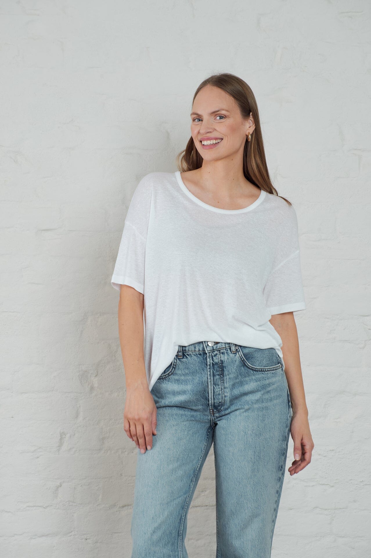 ArnieSays: Monet Linen White T-shirt