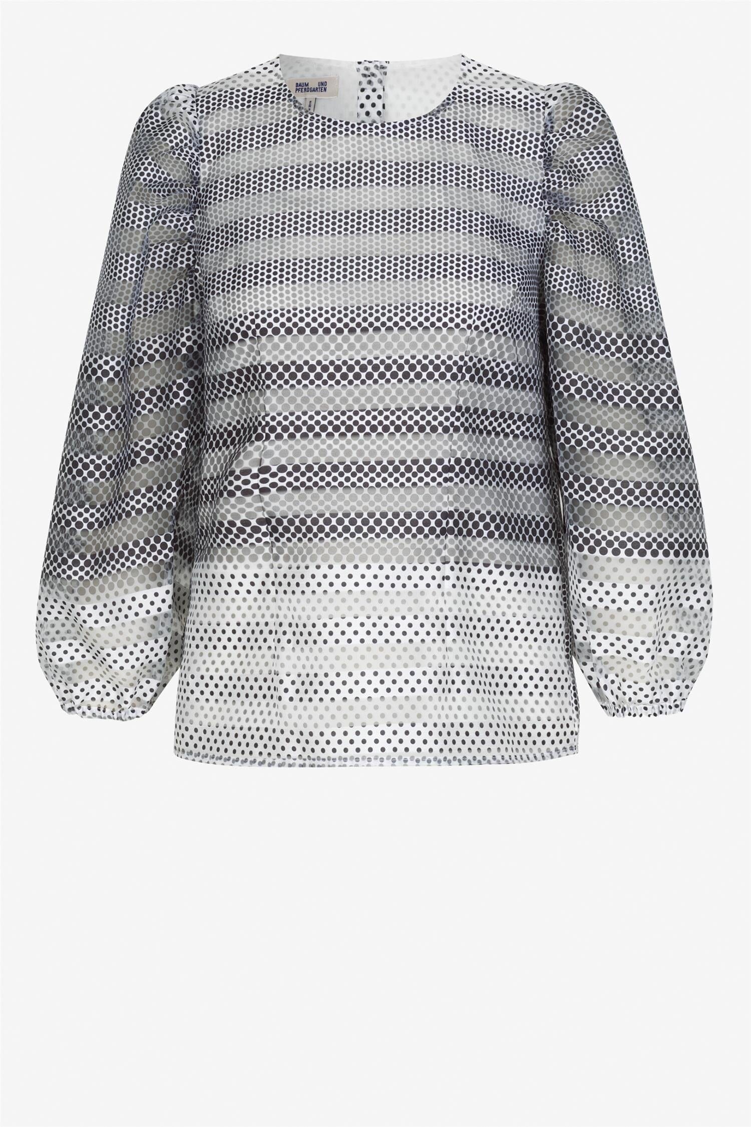 Baum Und Pferdgarten Marcello Polka Dot Gradient Bluse