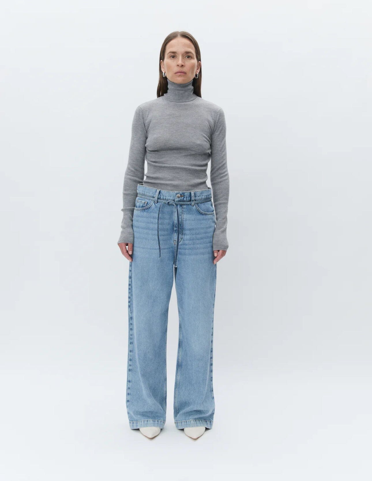 DAY Birger ét Mikkelsen Sierra - Daily Elements MEDIUM GREY MELANGE Genser