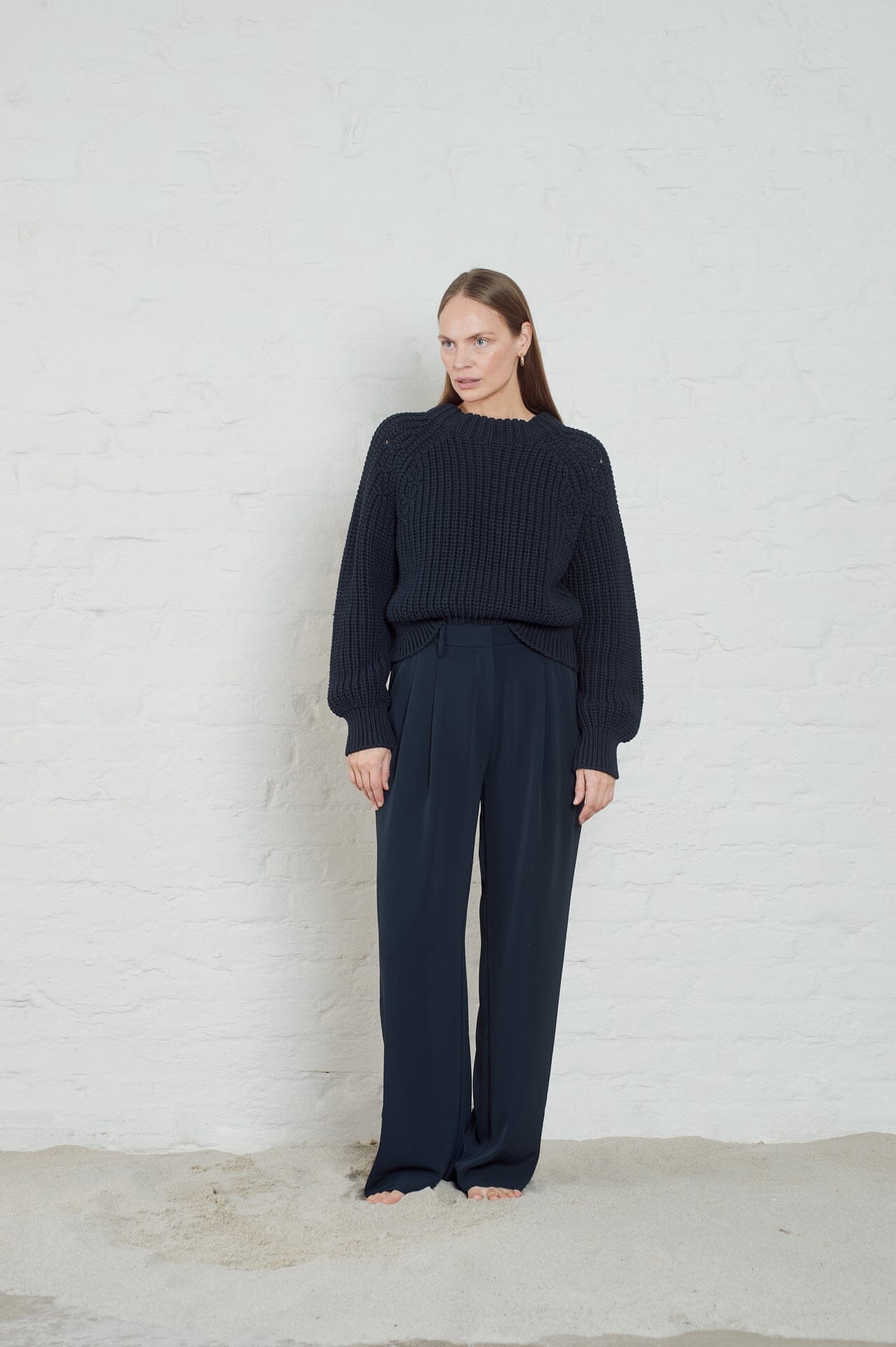 ArnieSays: Aries Dk Navy Genser