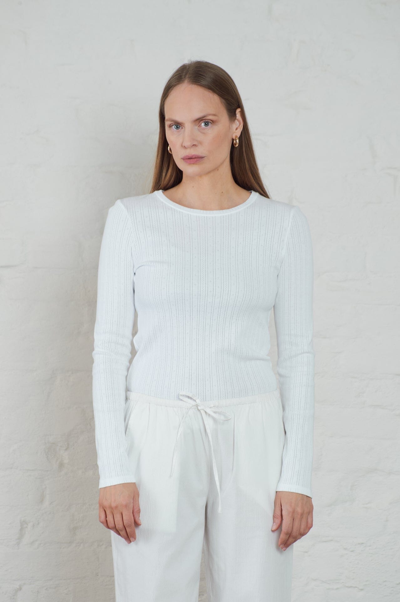 ArnieSays: Bells Pointelle White T-shirt