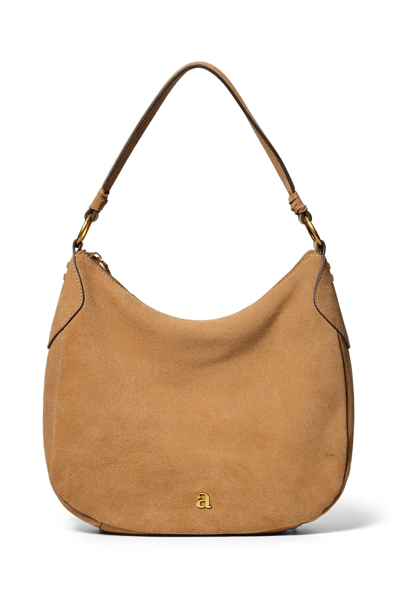 ArnieSays: Suede Hobo Bag Brown Tilbehør