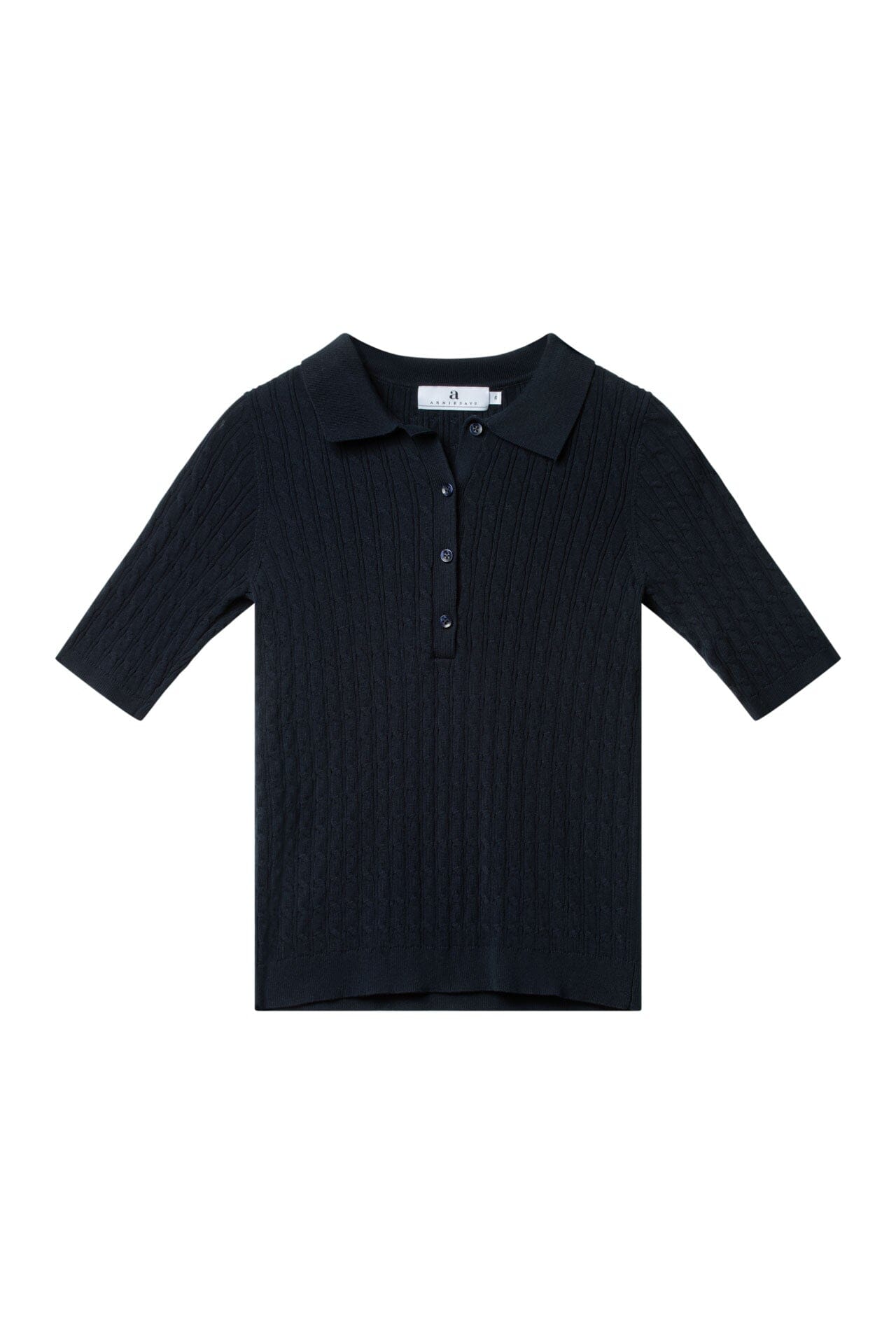 ArnieSays: AZUR Cable Dk Navy Genser