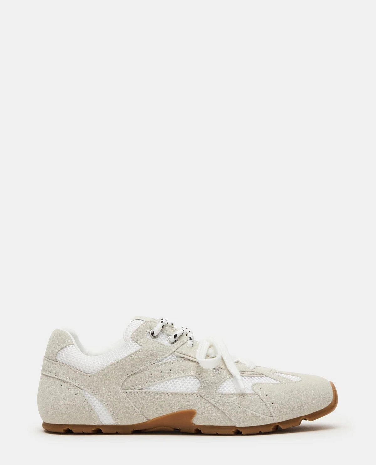 Steve Madden Asiel WHITE SUEDE Sko