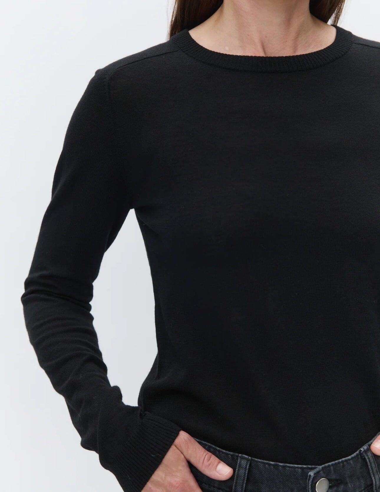 DAY Birger ét Mikkelsen Annabelle - Daily Elements BLACK Genser