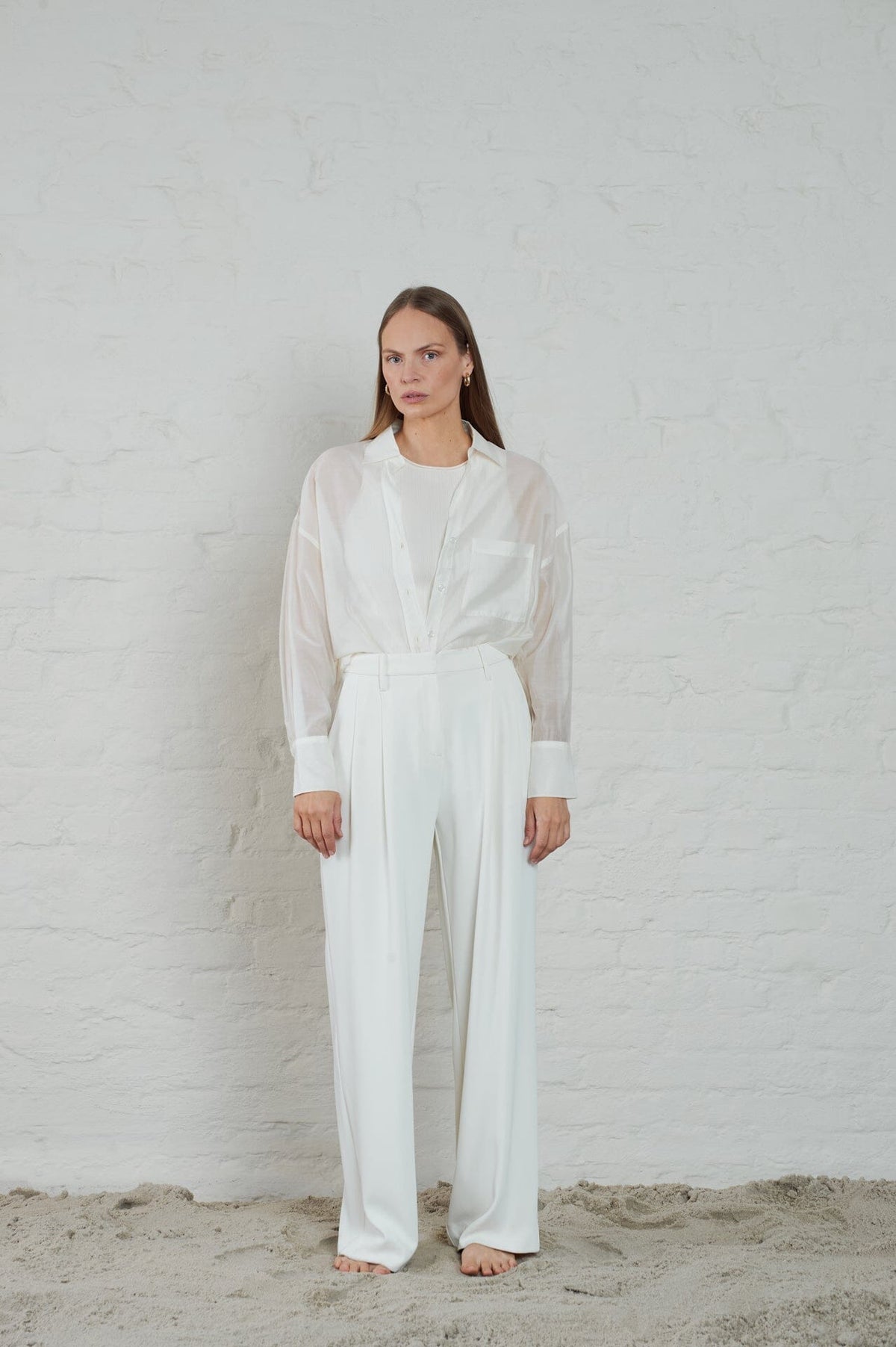 ArnieSays: Rocha Sheer Offwhite Skjorte