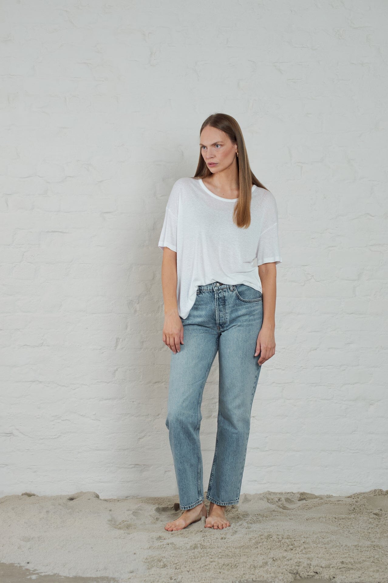ArnieSays: Monet Linen White T-shirt