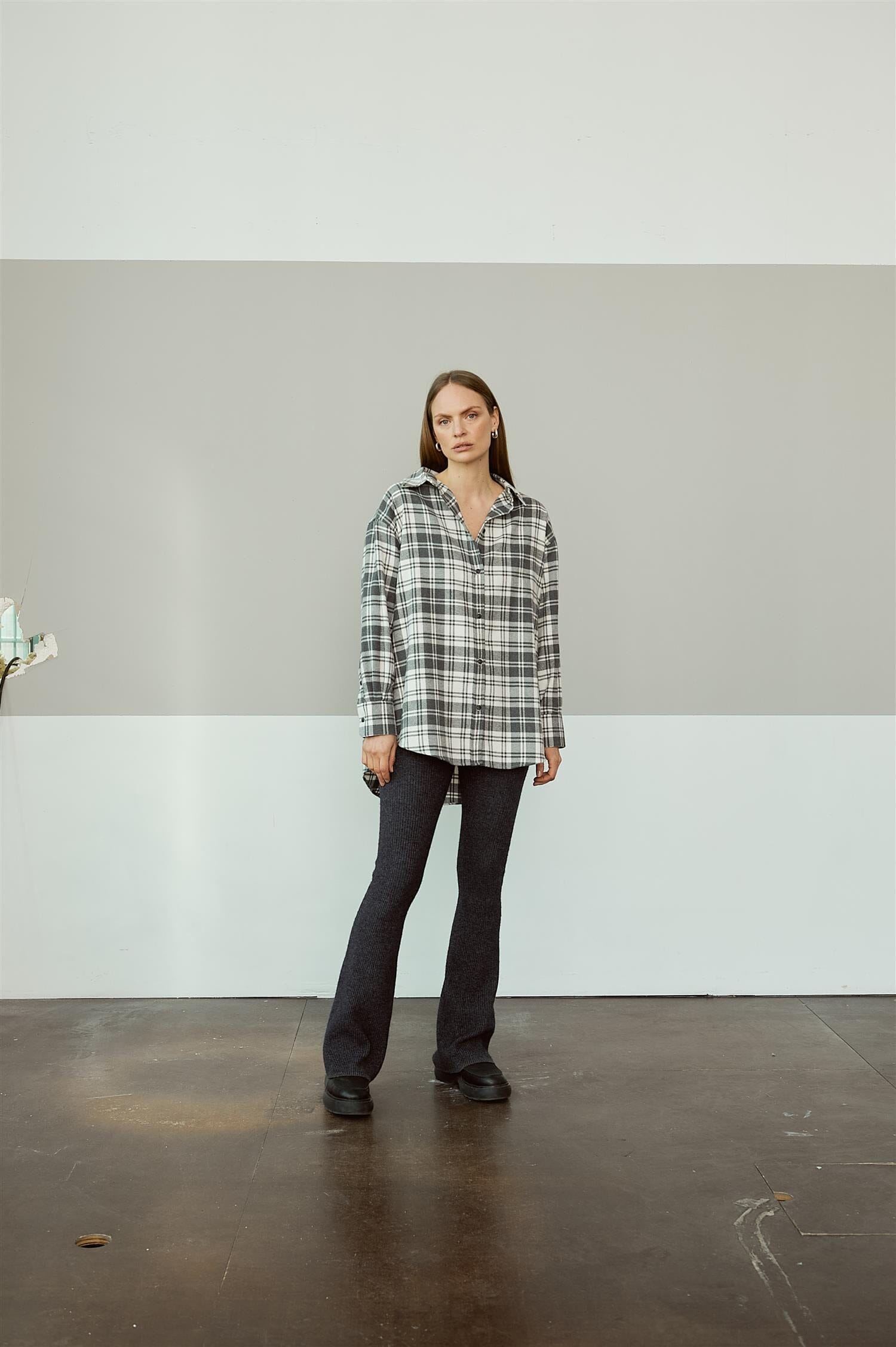 ArnieSays: Casey Soft Plaids Grey Combo Skjorte