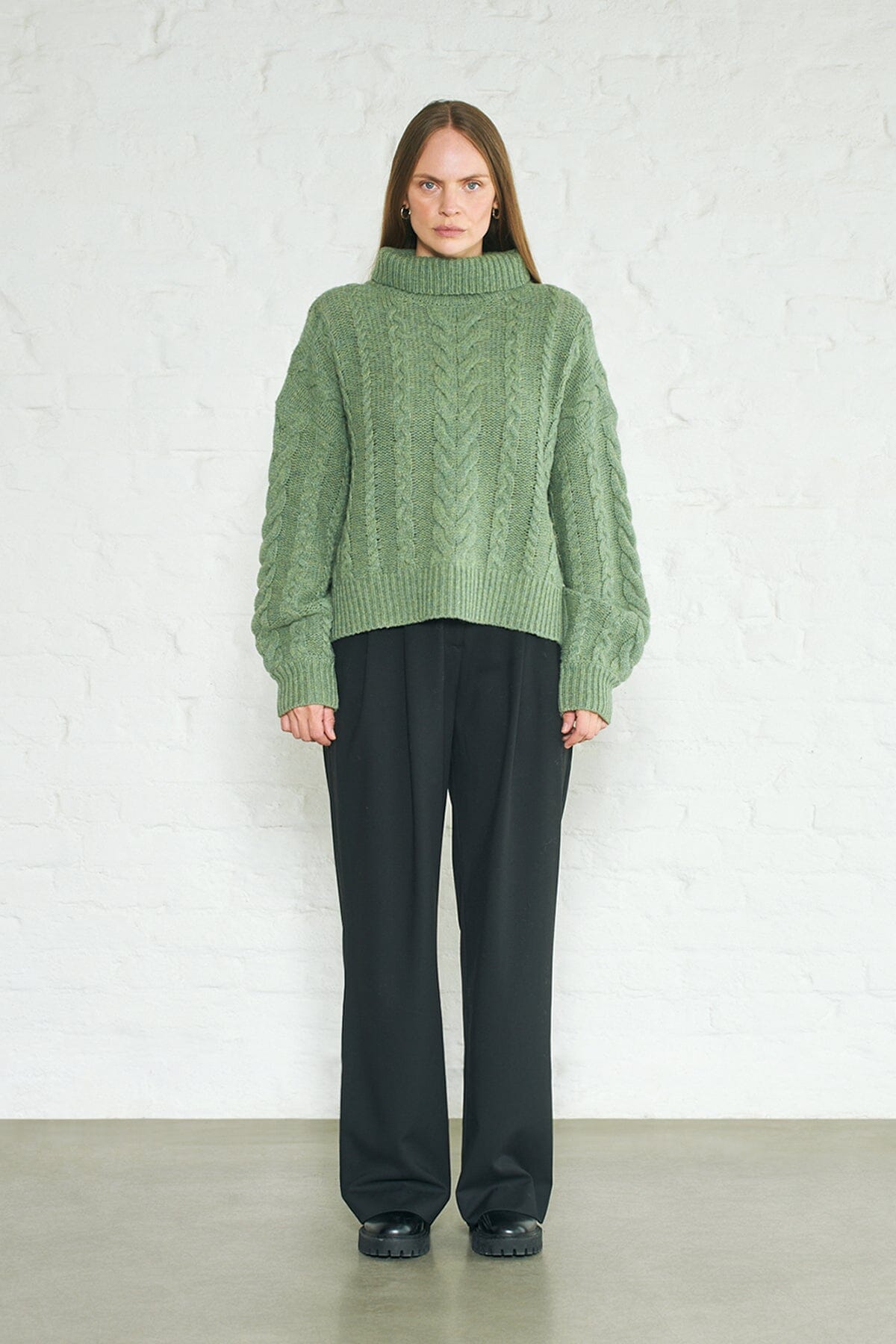 ArnieSays: Delphi Dusty Green Genser