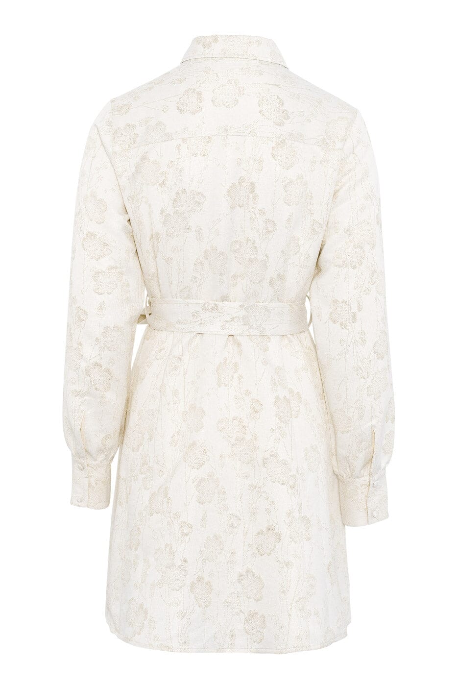 Love Lolina Gardenia Mini Dress Cream Kjole