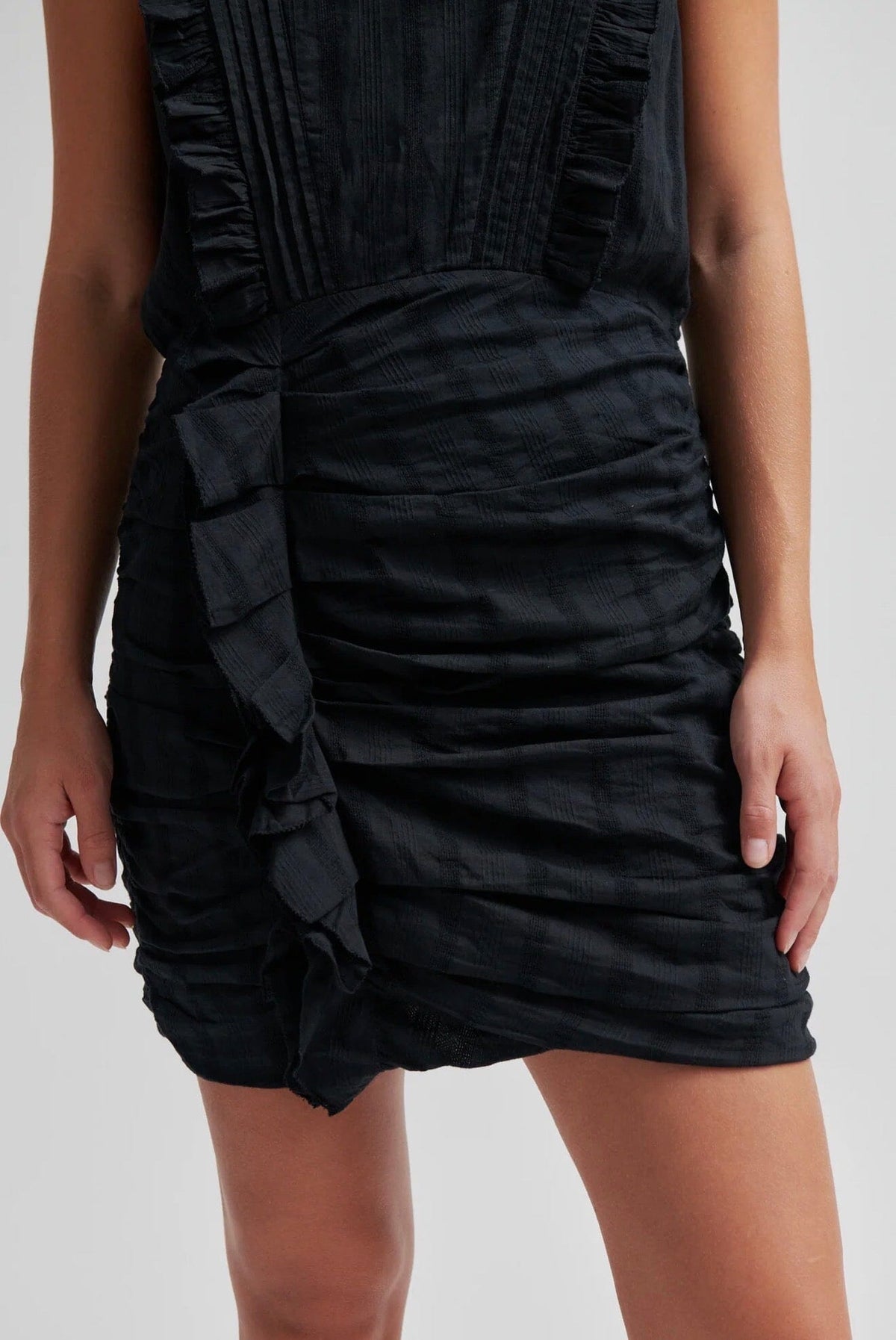 Second Female Olivian Dress Black Kjole