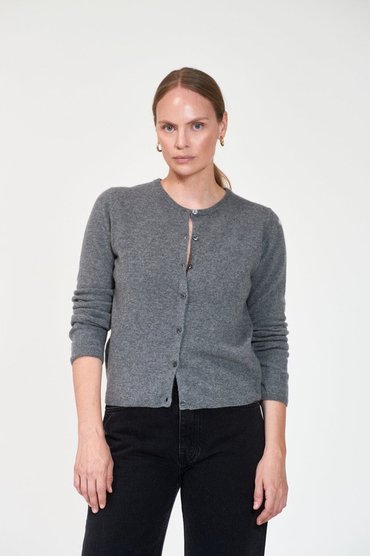 ArnieSays: CALAIS Grey Melange Genser