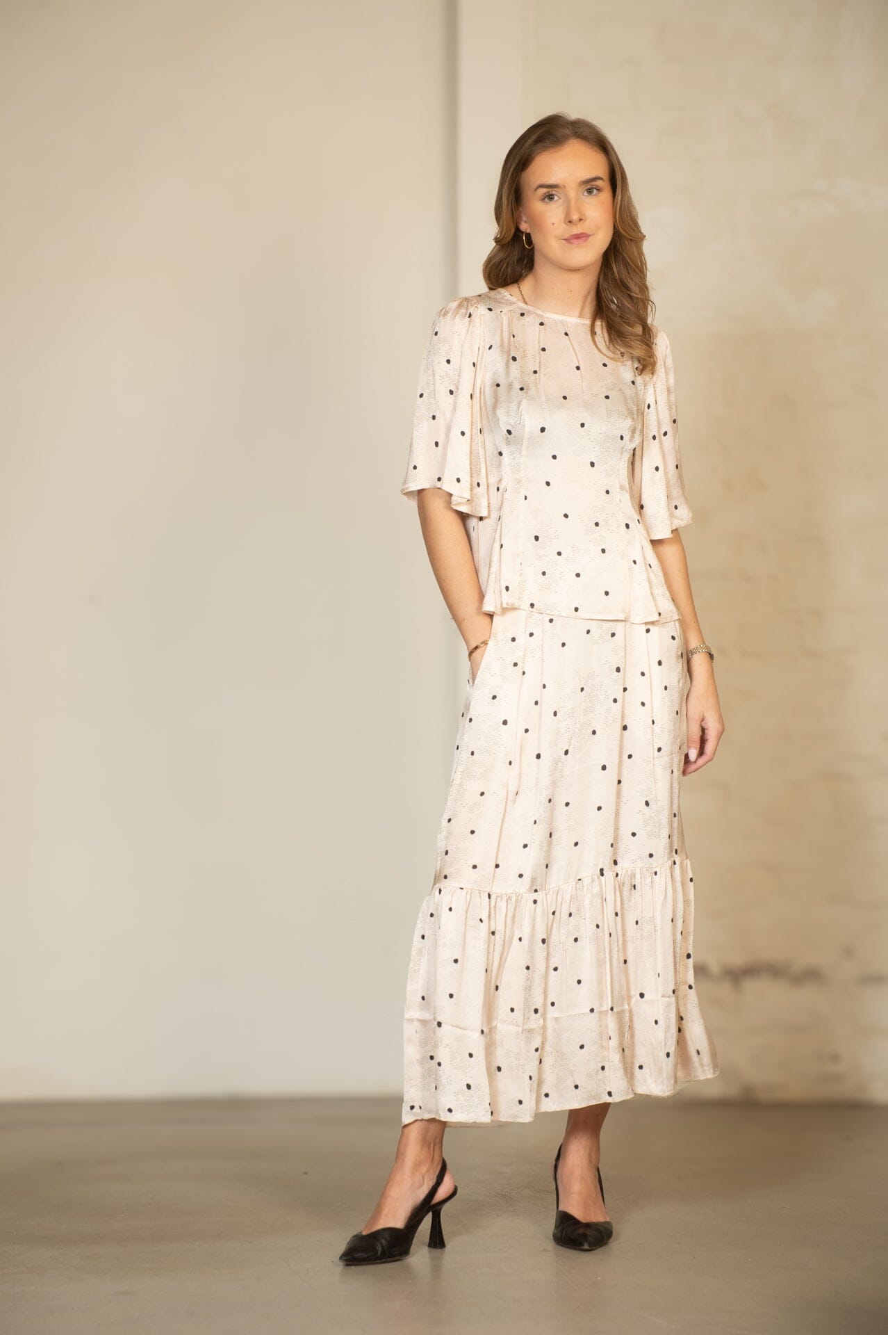 MAJA ROOS Ginny Rain Dot Bluse
