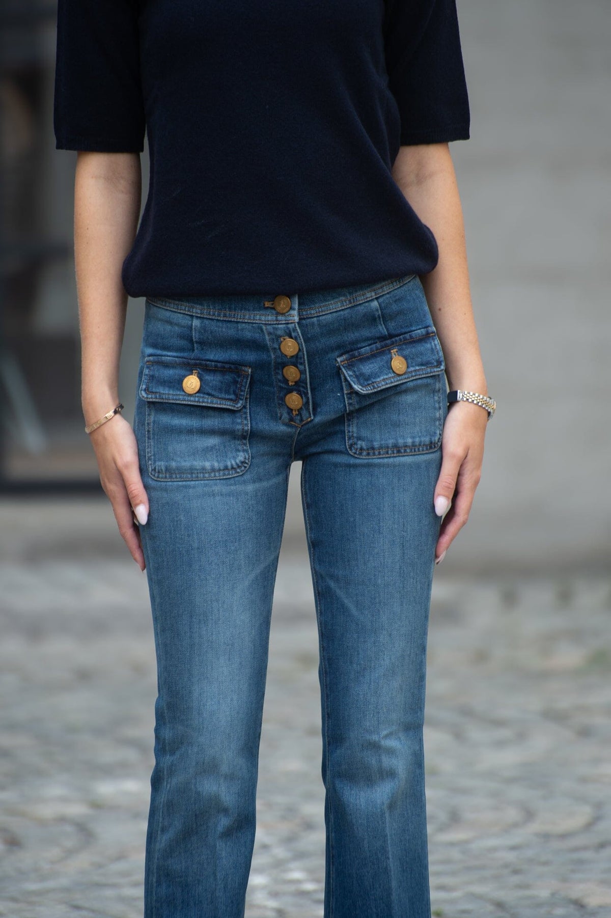 Seafarer Pantalone Anais Blue Jeans