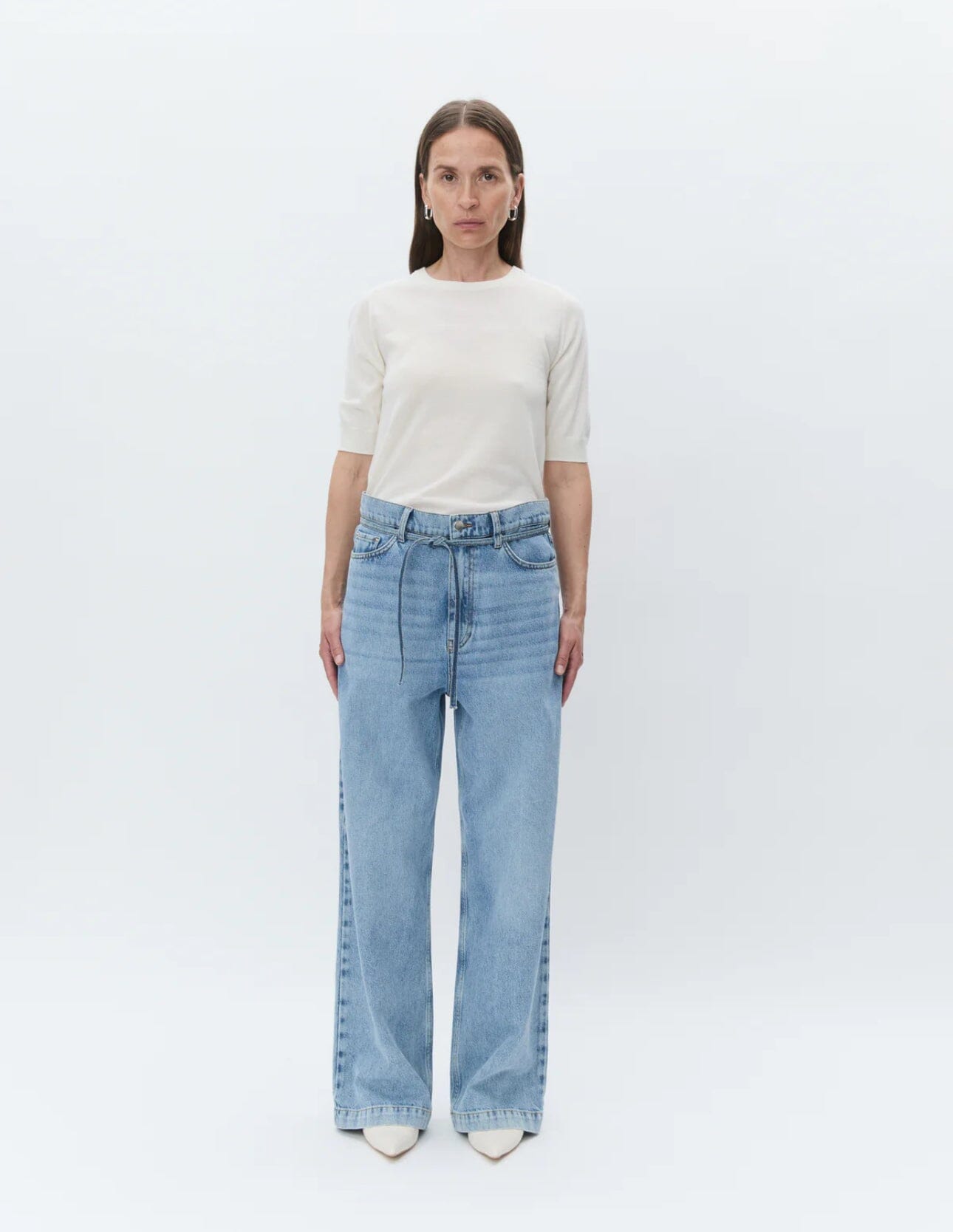 DAY Birger ét Mikkelsen Carolina - Daily Elements Ivory Shade Genser