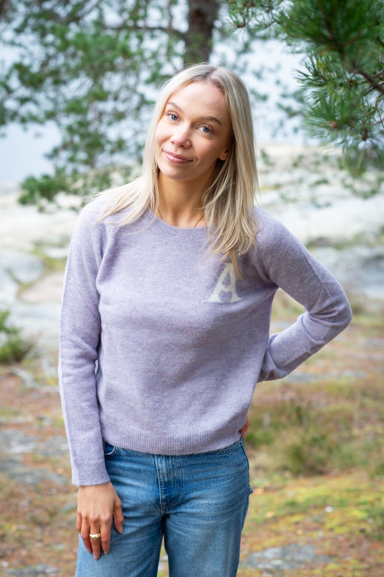 ArnieSays: Fiona Heart Lilac Genser