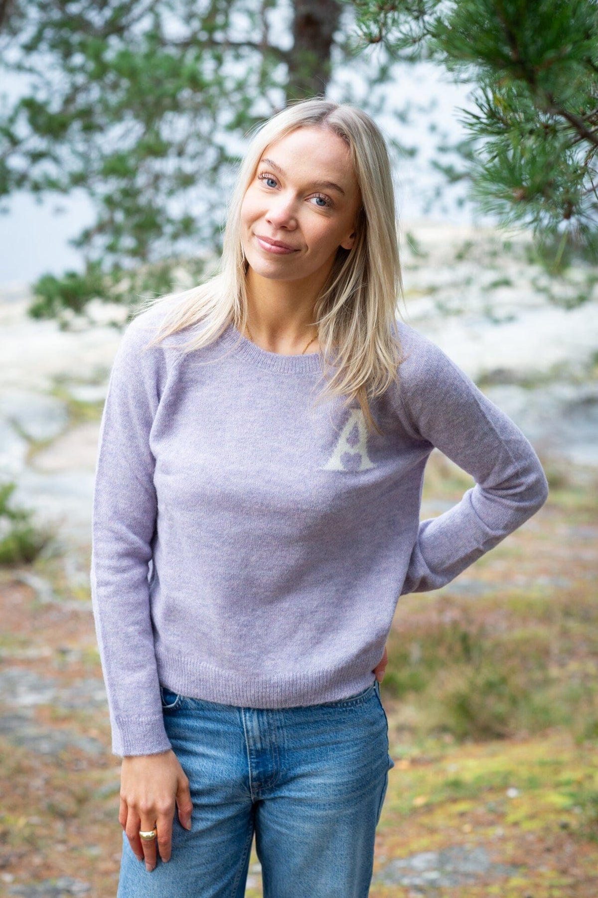 ArnieSays: Fiona Heart Lilac Genser