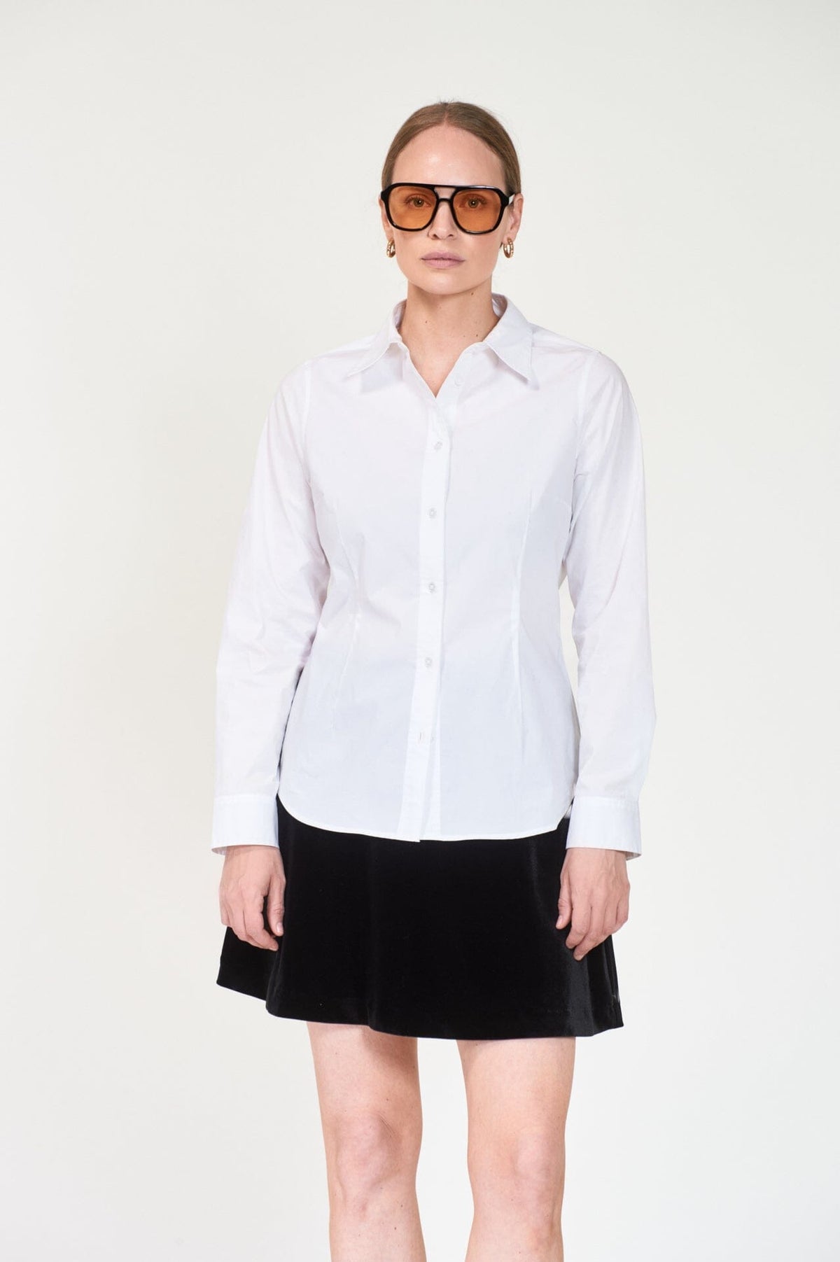 ArnieSays: COVEN Poplin White Skjorte