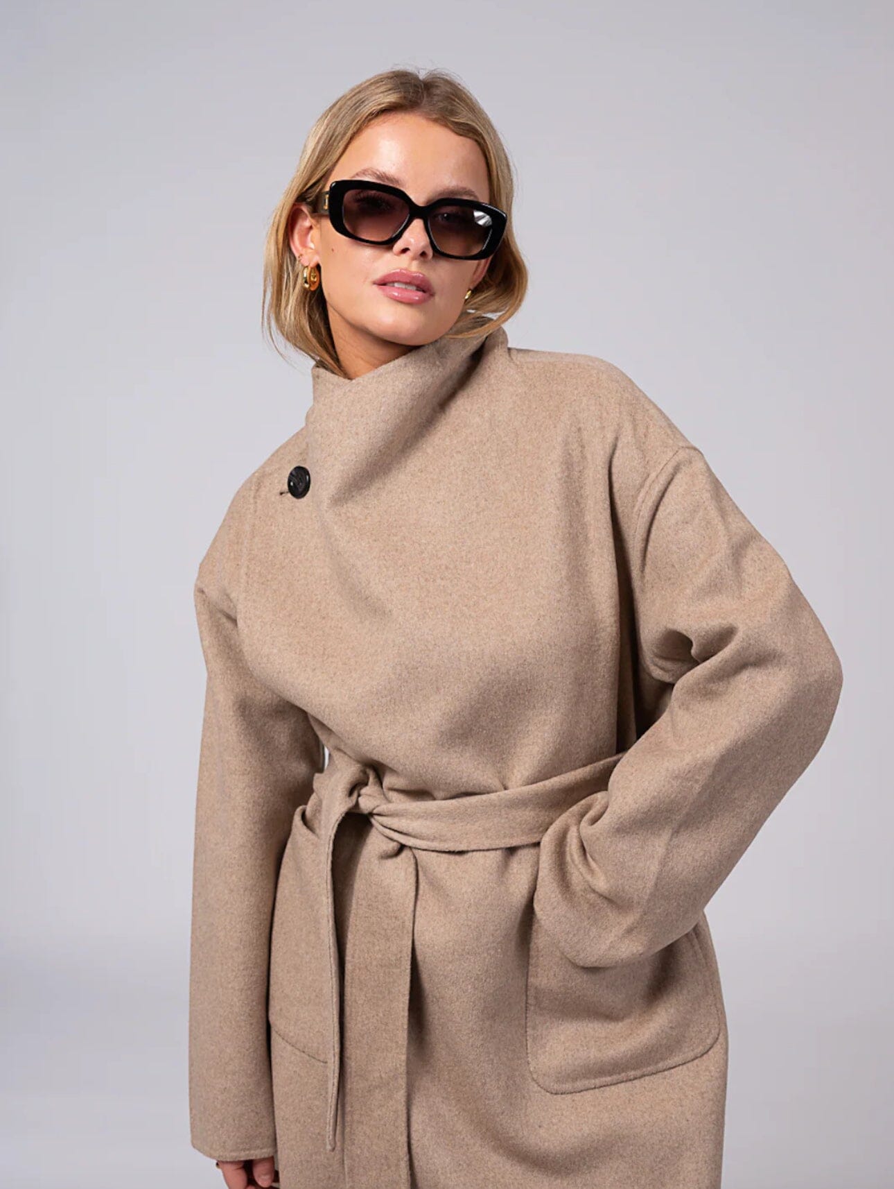 Clermonte Ana Beige Ytterplagg