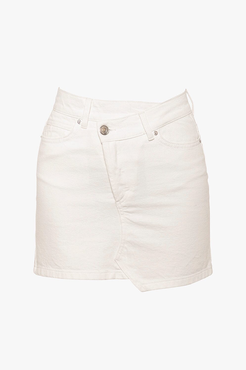 Paragon Asymmetric Skirt Offwhite Skjørt