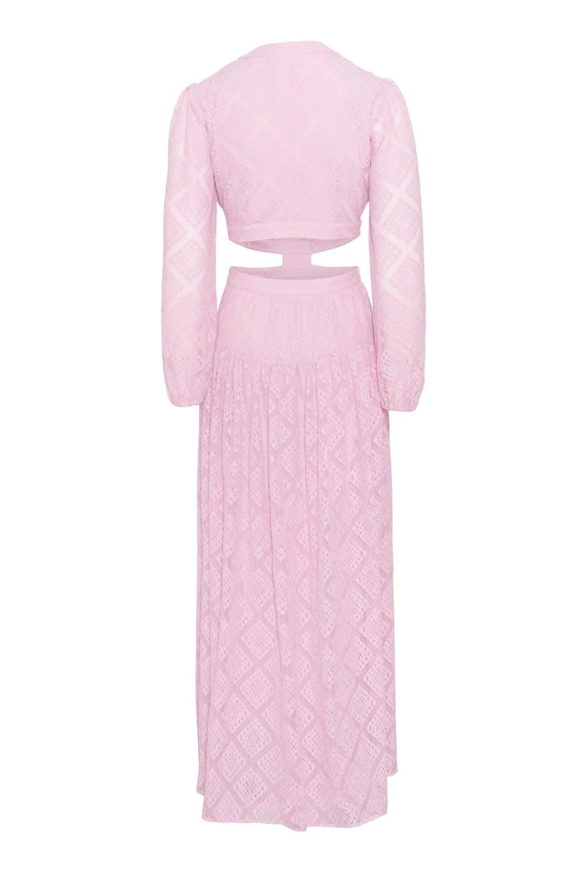 Love Lolina Palermo Maxi Dress Light Pink Kjole