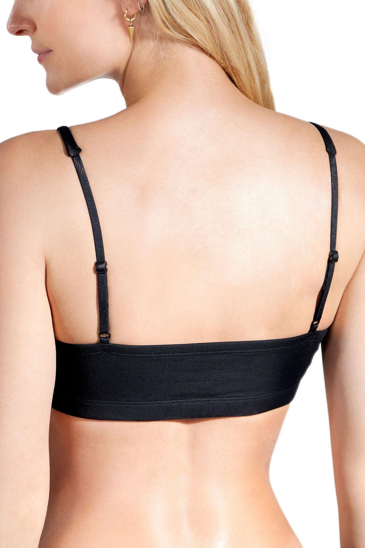 Bread and Boxers Ws Soft Bra Black Undertøy