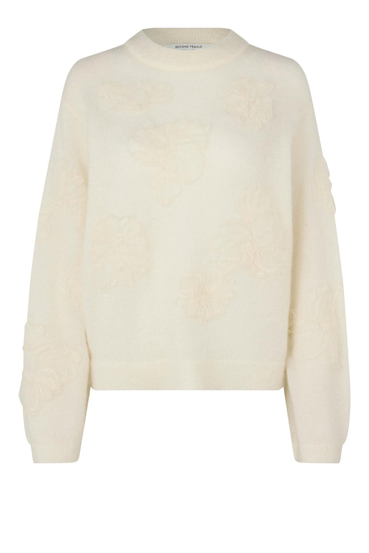 Second Female Bellarose Knit O-Neck Tofu Genser
