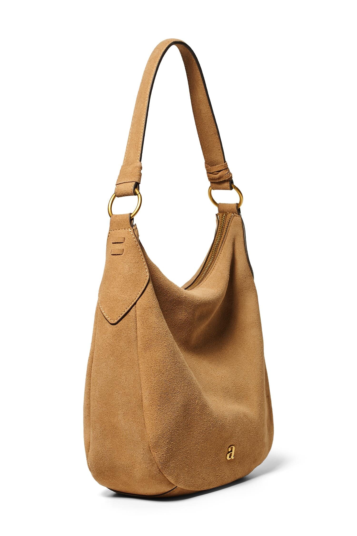ArnieSays: Suede Hobo Bag Brown Tilbehør