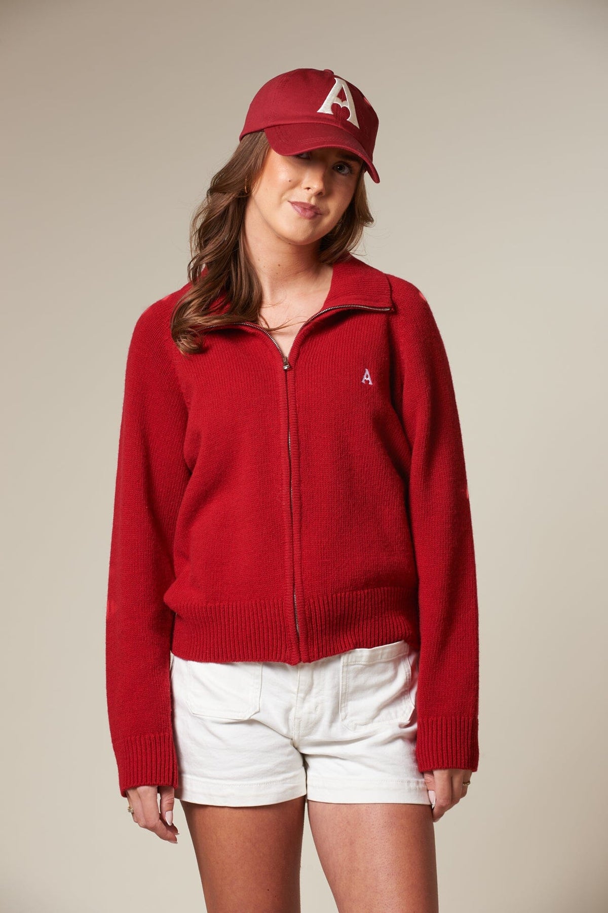ArnieSays: EDEN Heart Berry Red Hodeplagg