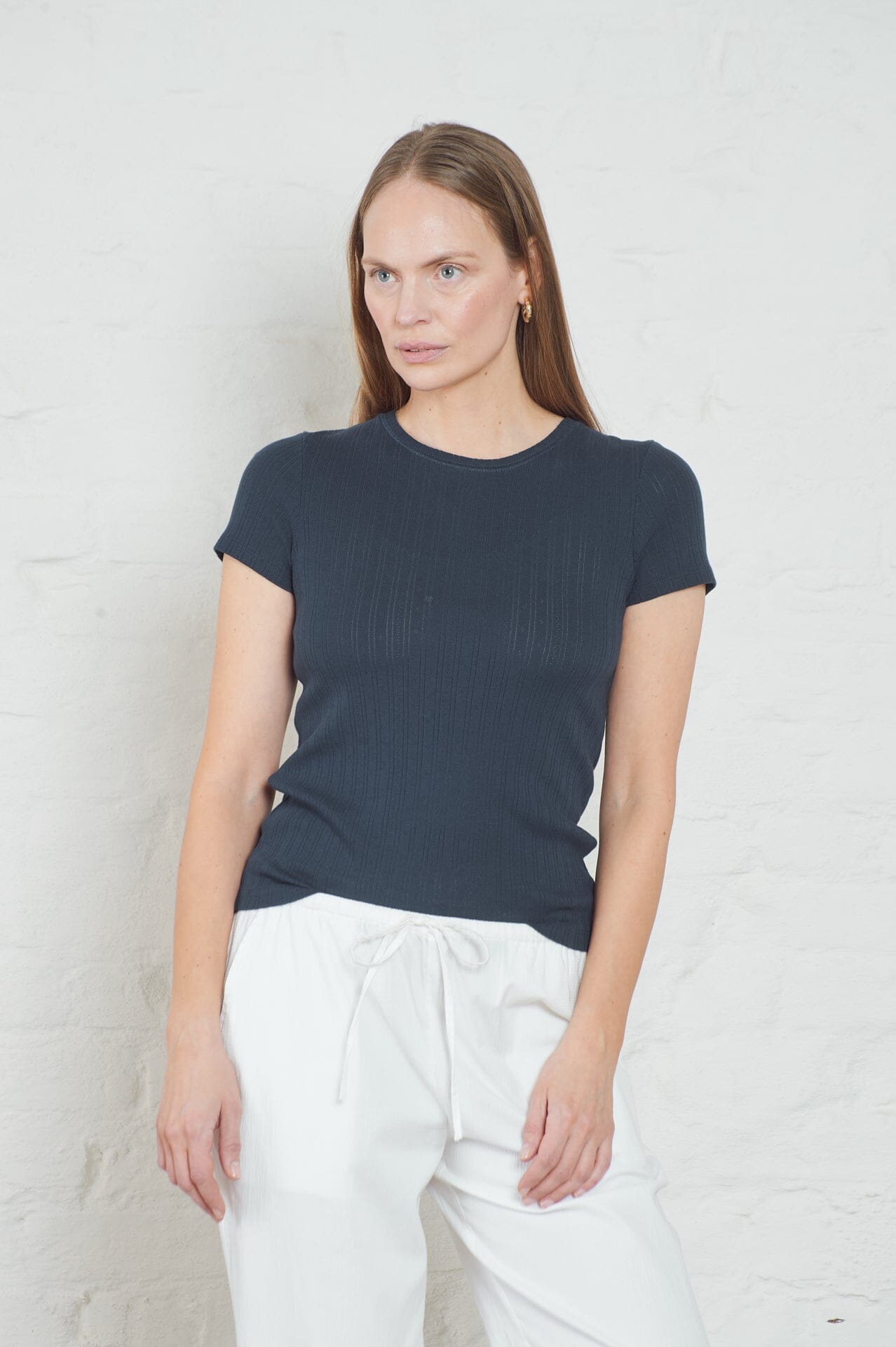 ArnieSays: Sal Pointelle Dk Navy T-shirt