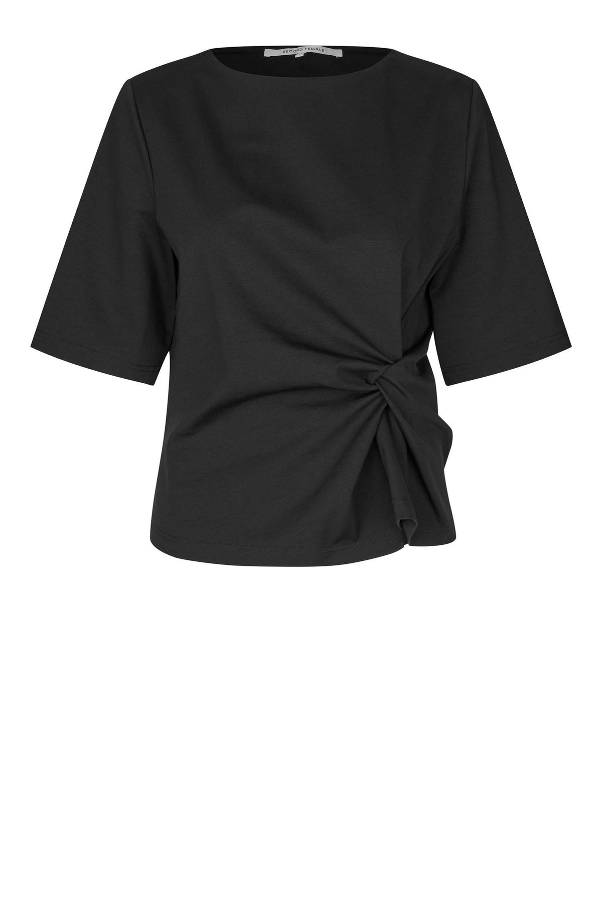 Arkai Drape Tee Black