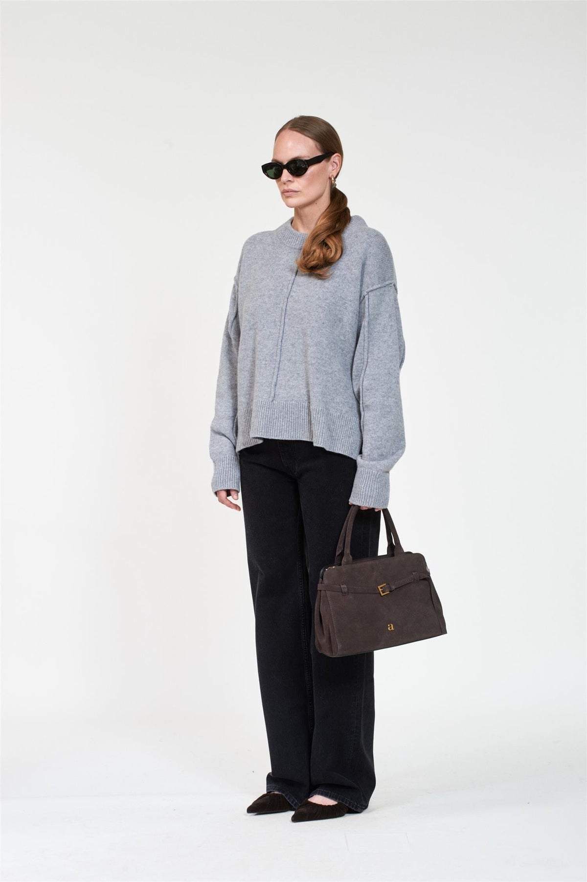 ArnieSays: Ren Lt Grey Melange Genser