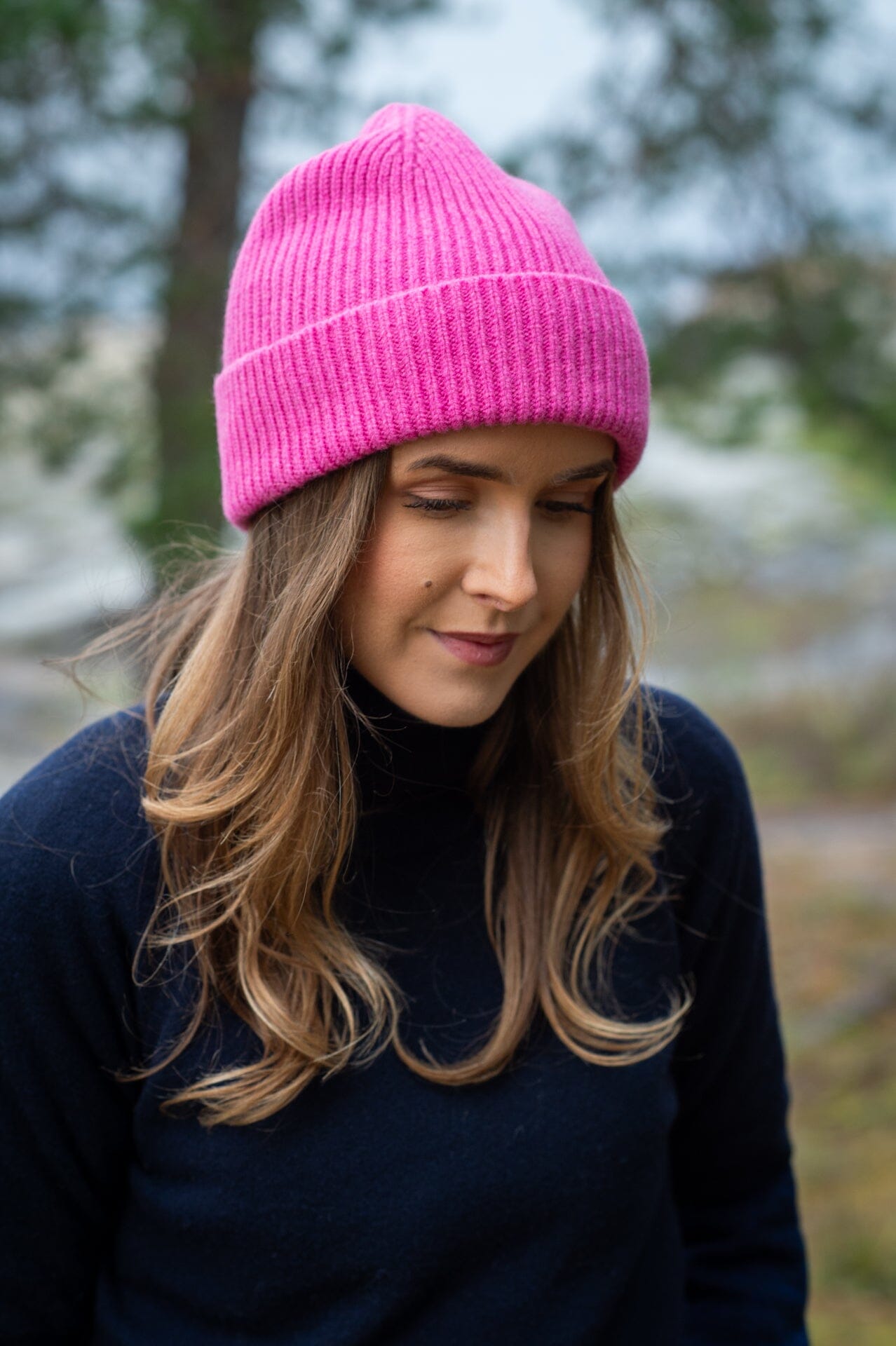 Mathiàs Clyde Lambswool Bubblegum Hodeplagg