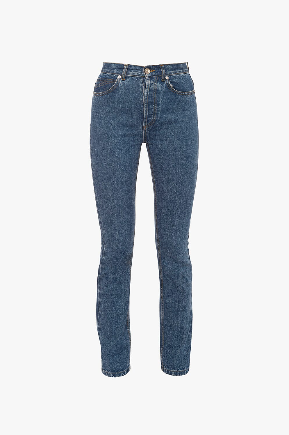 Paragon Mid Rise Vintage Straight Dark Blue Bukse