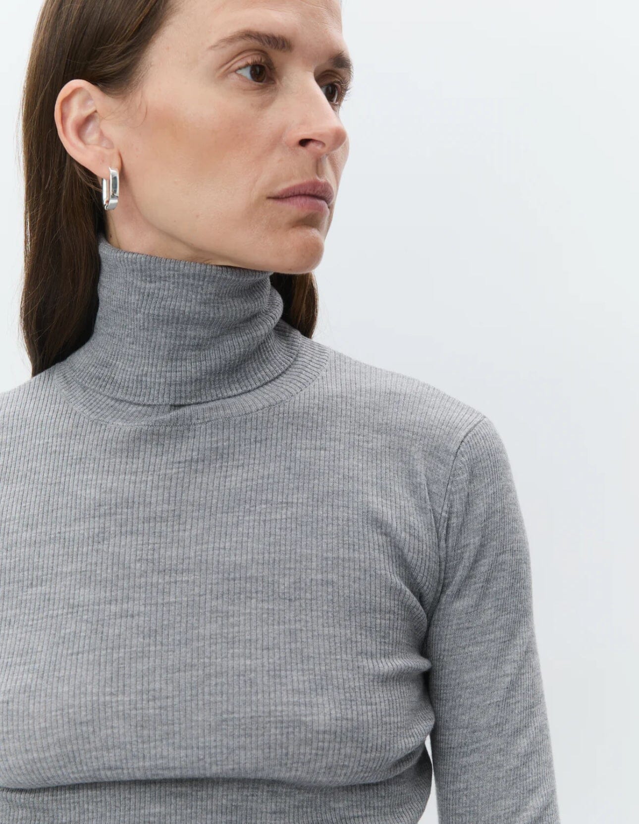 DAY Birger ét Mikkelsen Sierra - Daily Elements MEDIUM GREY MELANGE Genser