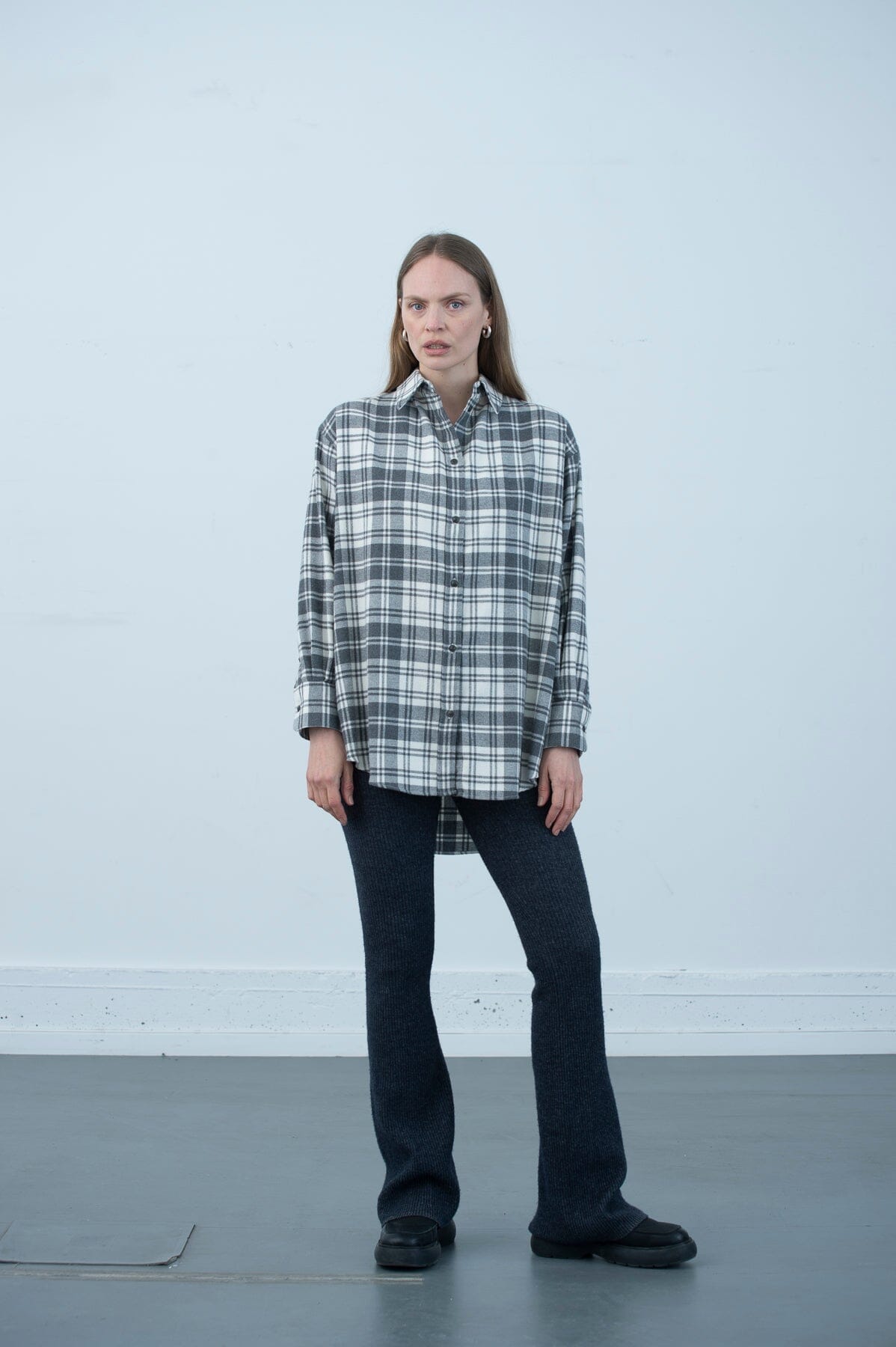 ArnieSays: Casey Soft Plaids Grey Combo Skjorte