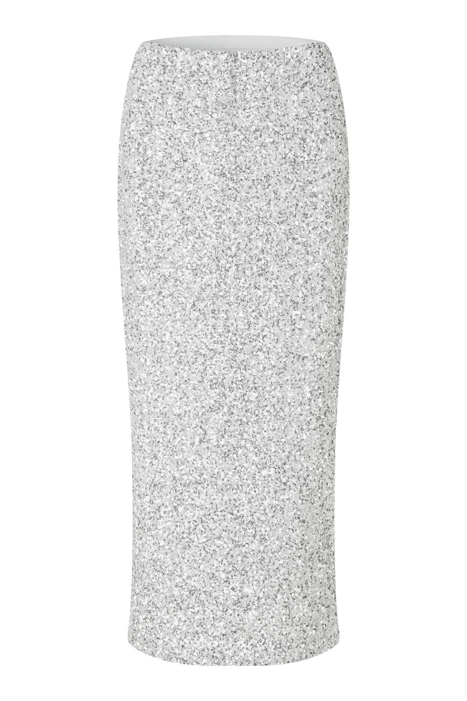 Second Female Shimma Skirt Silver Skjørt