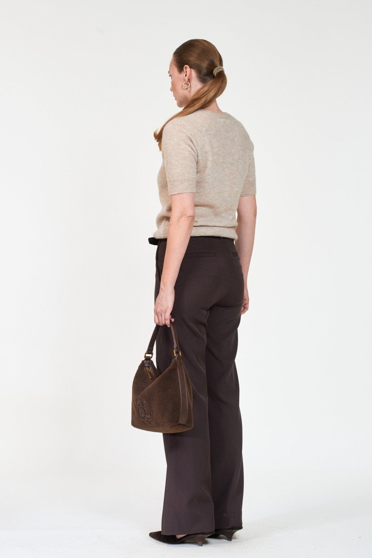 ArnieSays: GEORGINA Lt Beige Melange Genser