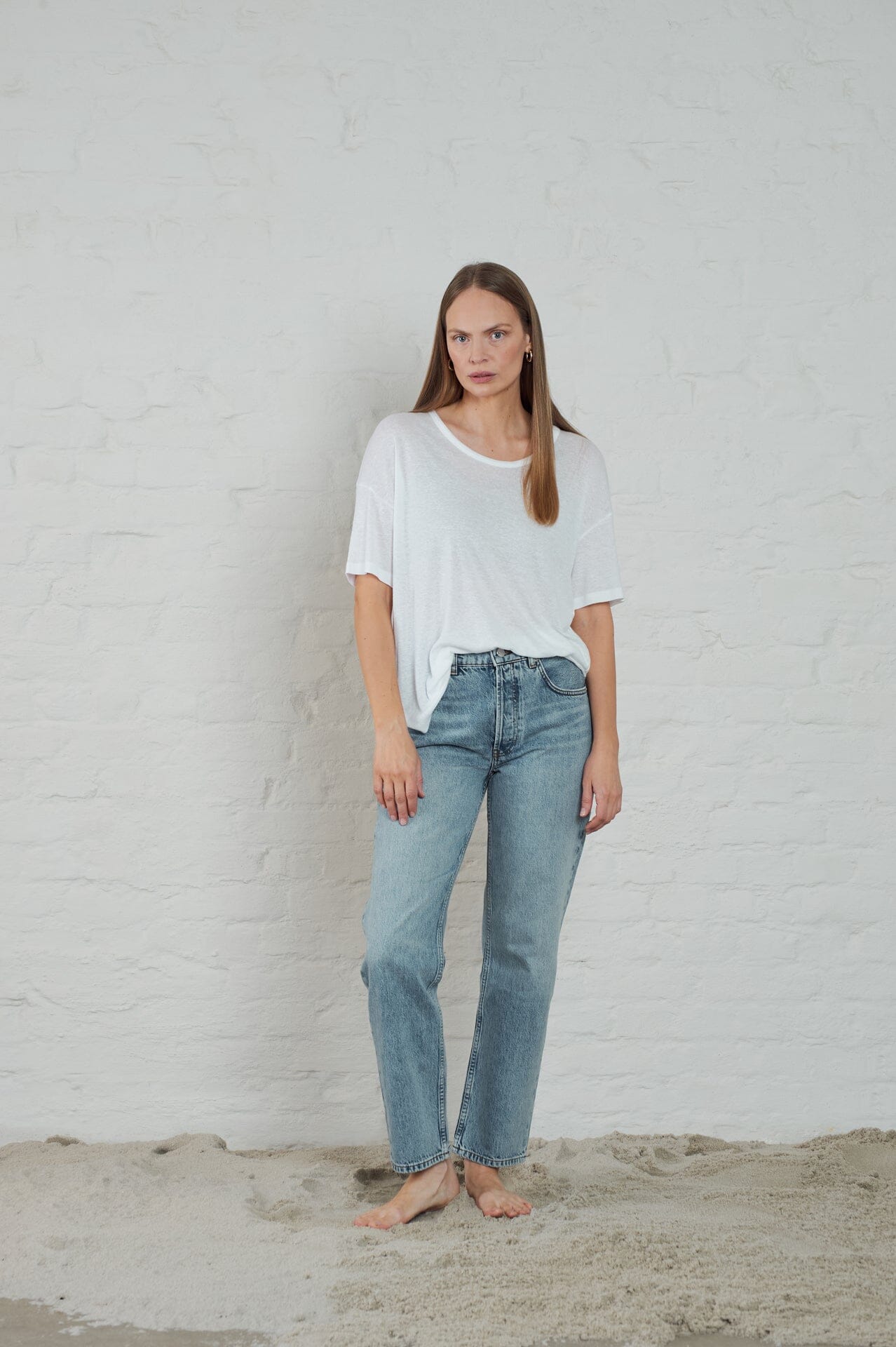 ArnieSays: Monet Linen White T-shirt