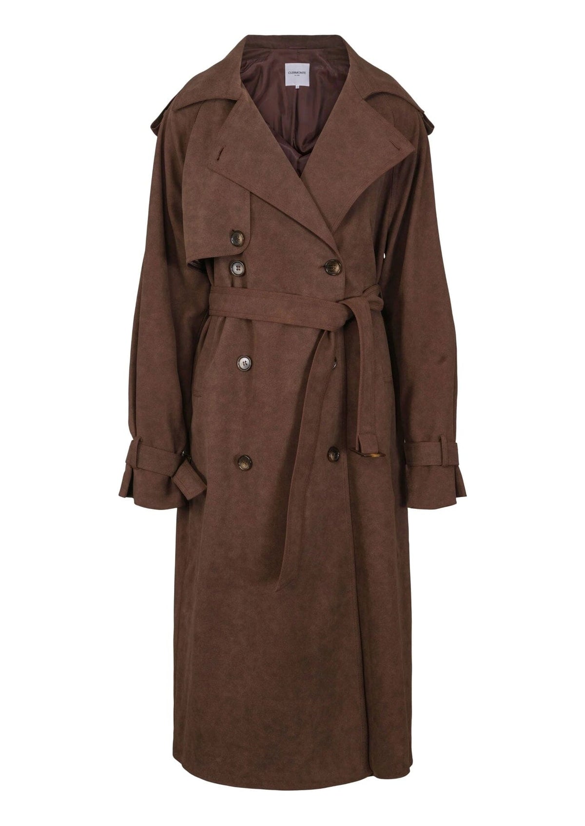 Clermonte Caia Suede Brown Ytterplagg