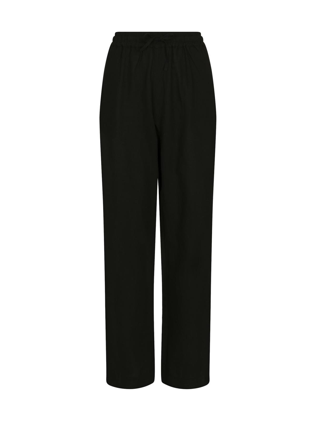 Neo Noir Sonar Linen Pants Black Bukse