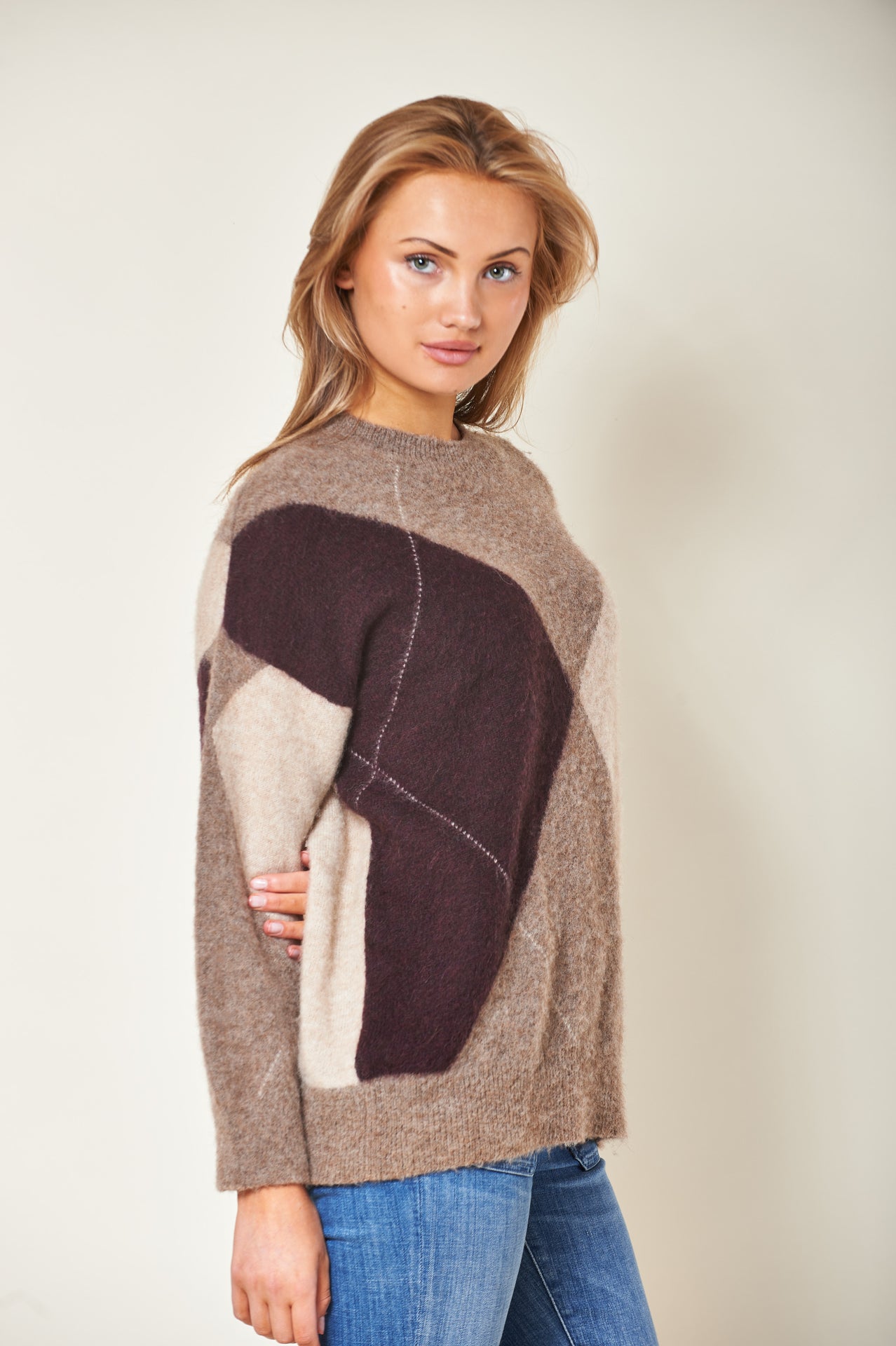 Kayne Argyle Brown Melange Combo