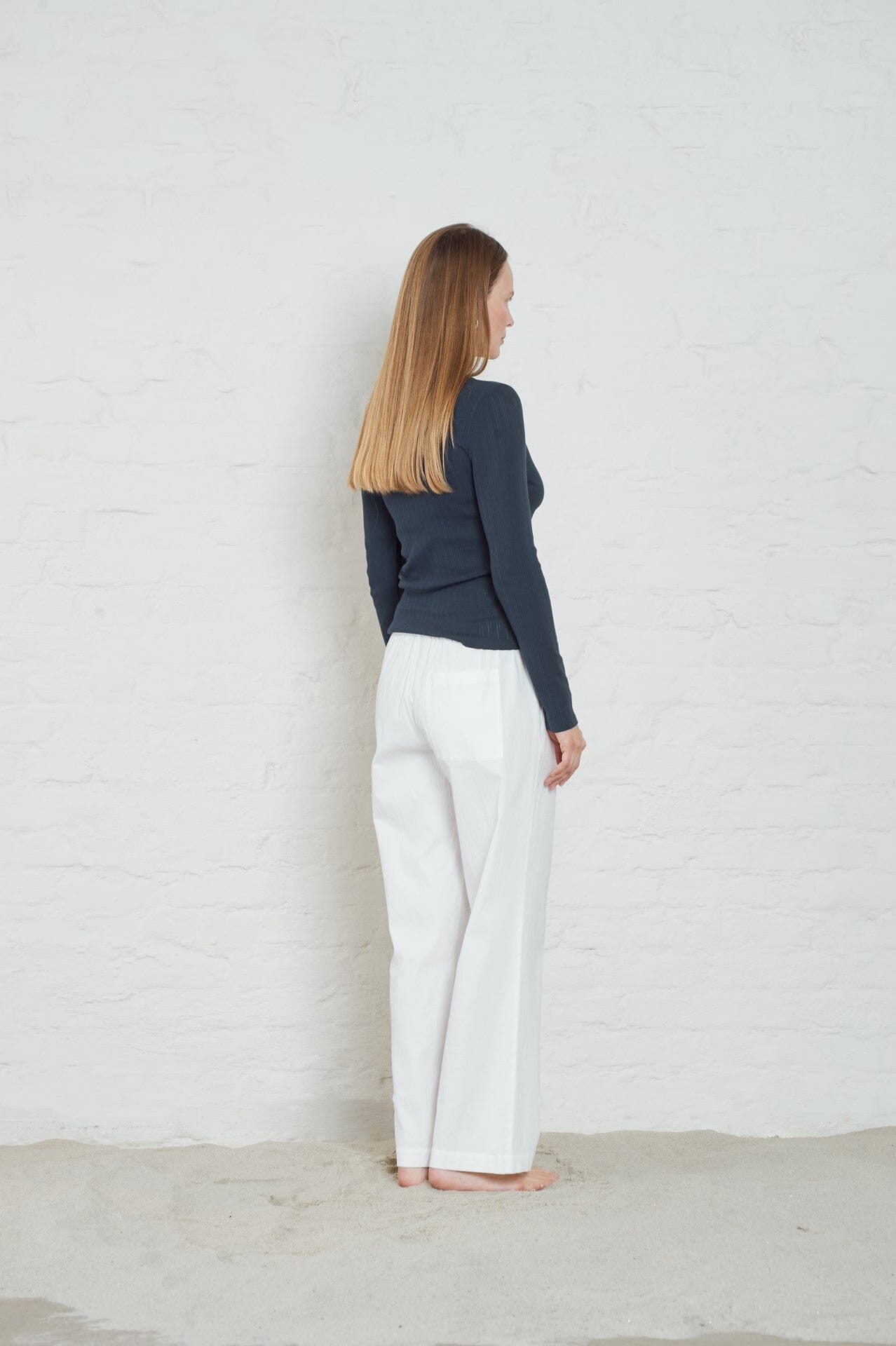 ArnieSays: Bells Pointelle Dk Navy T-shirt